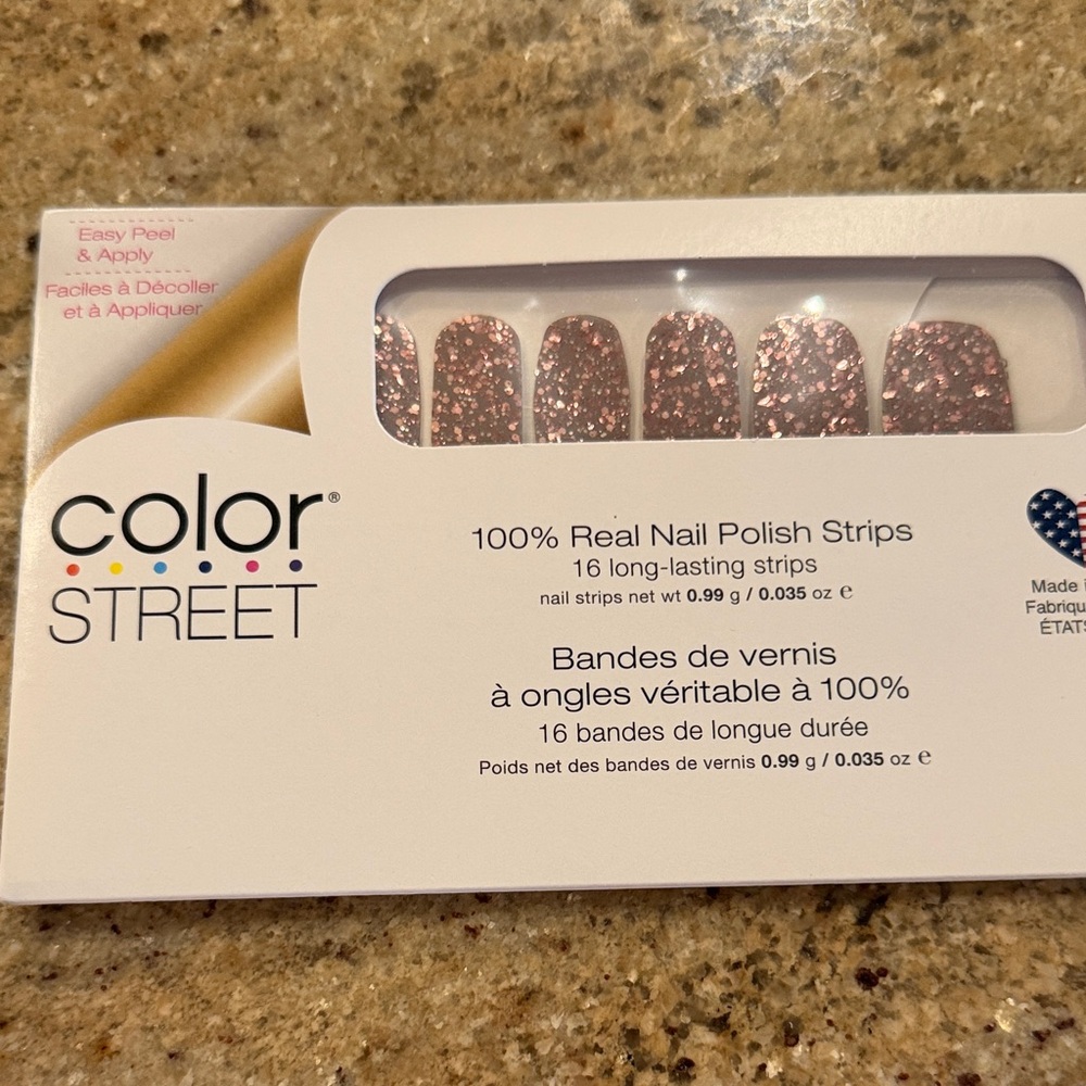 Color Street Glittery Capitol Hill Nail Strips
